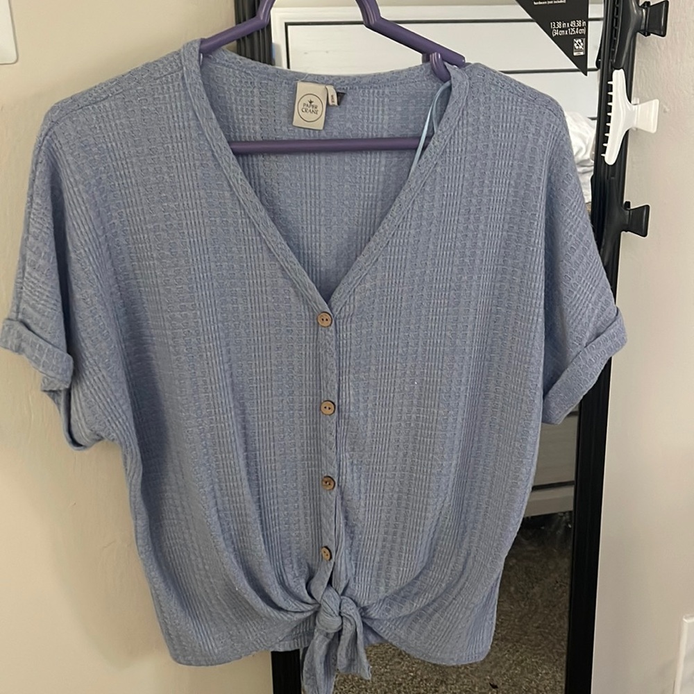 Blue sweater